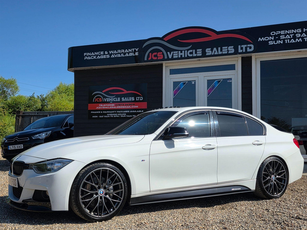 BMW 3 Series 320D Efficientdynamics White #12