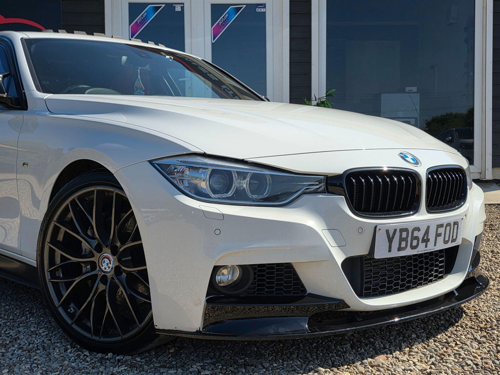 BMW 3 Series 320D Efficientdynamics White #22