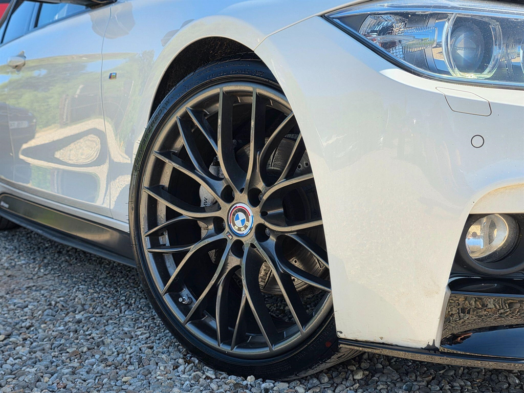 BMW 3 Series 320D Efficientdynamics White #23