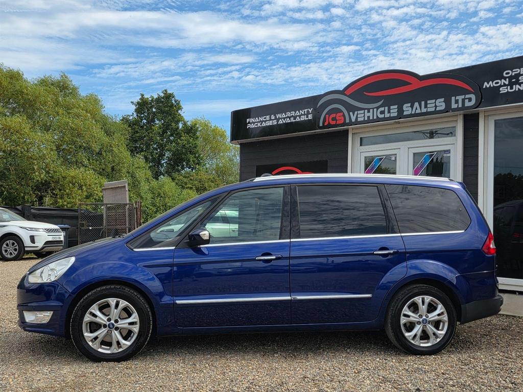 Ford Galaxy 1.6 Tdci Zetec Euro 5 Ss White #11