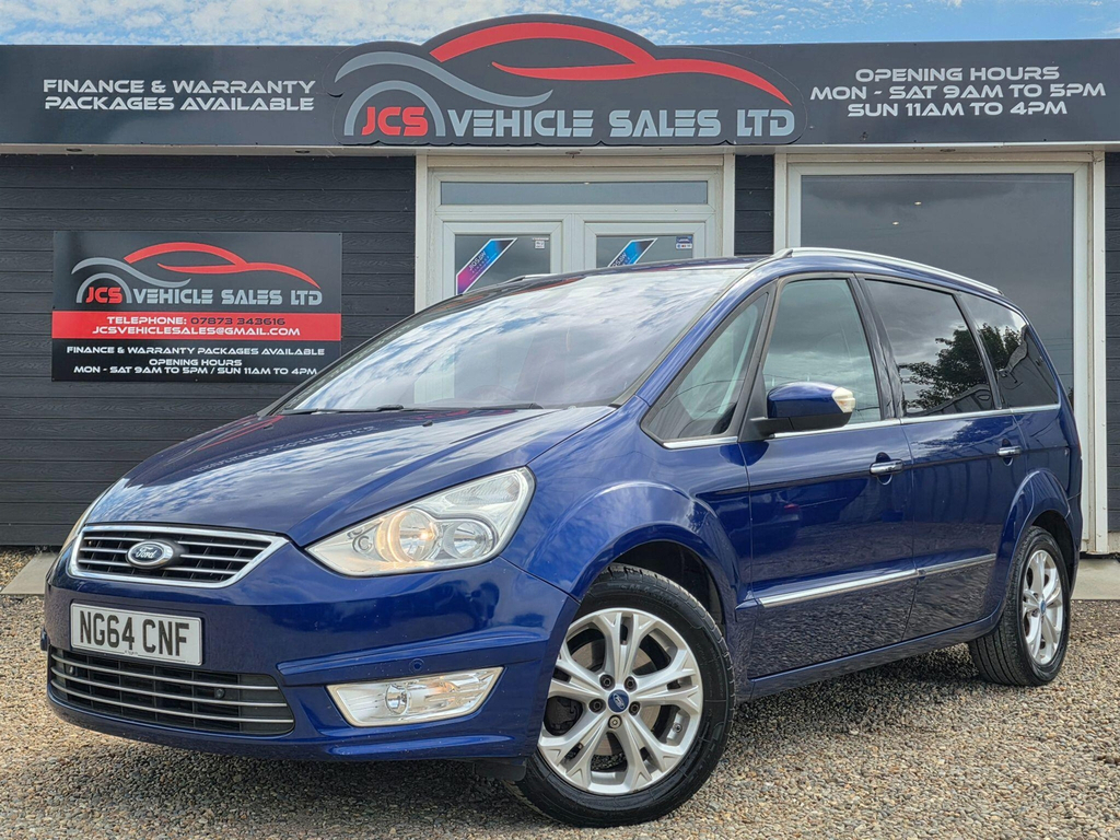 Ford Galaxy 1.6 Tdci Zetec Euro 5 Ss White #13