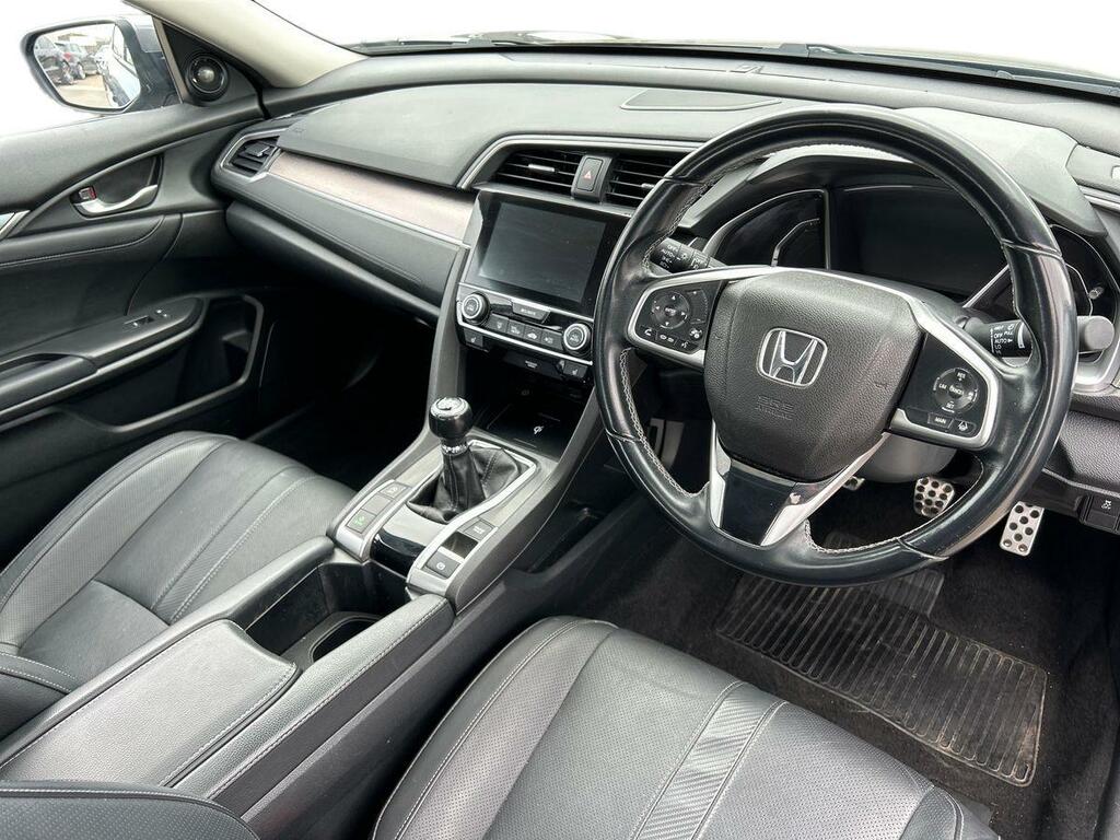Honda Civic 1.5 Vtec Turbo Prestige 5-Door Blue #6