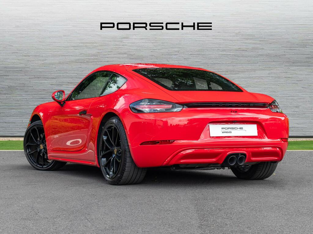 Porsche 718 Cayman Gt4 Euro 6 Blue #2