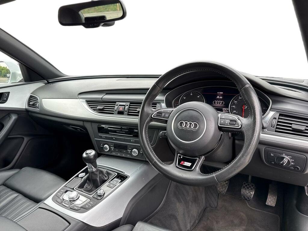 Audi A6 Saloon 1.8 Tfsi Black Edition Saloon S Tronic White #6