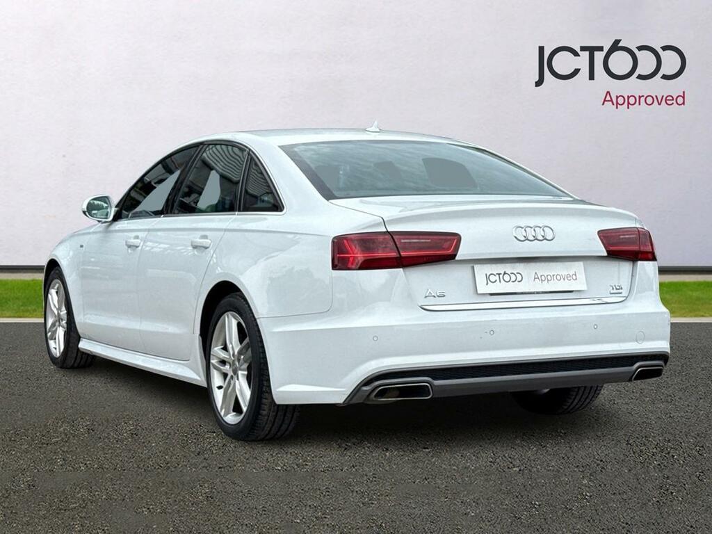 Audi A6 Saloon 1.8 Tfsi Black Edition Saloon S Tronic White #3