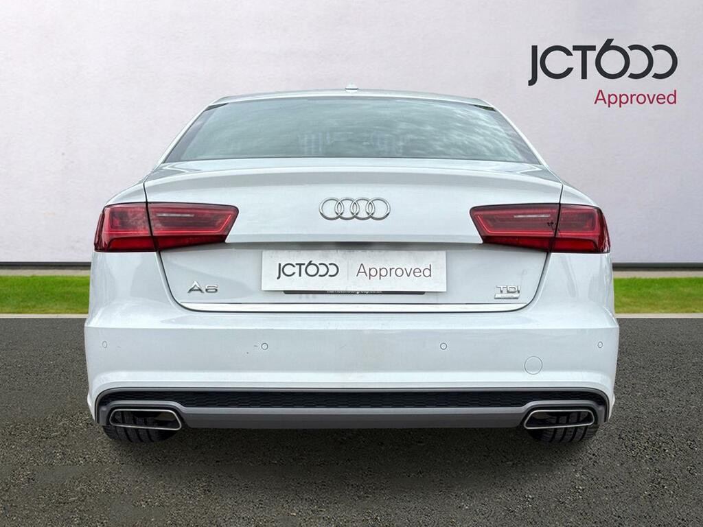 Audi A6 Saloon 1.8 Tfsi Black Edition Saloon S Tronic White #7
