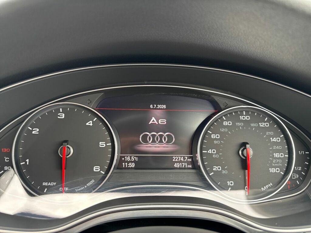 Audi A6 Saloon 1.8 Tfsi Black Edition Saloon S Tronic White #15