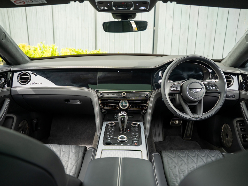 Bentley Flying Spur Mulliner Blue #4