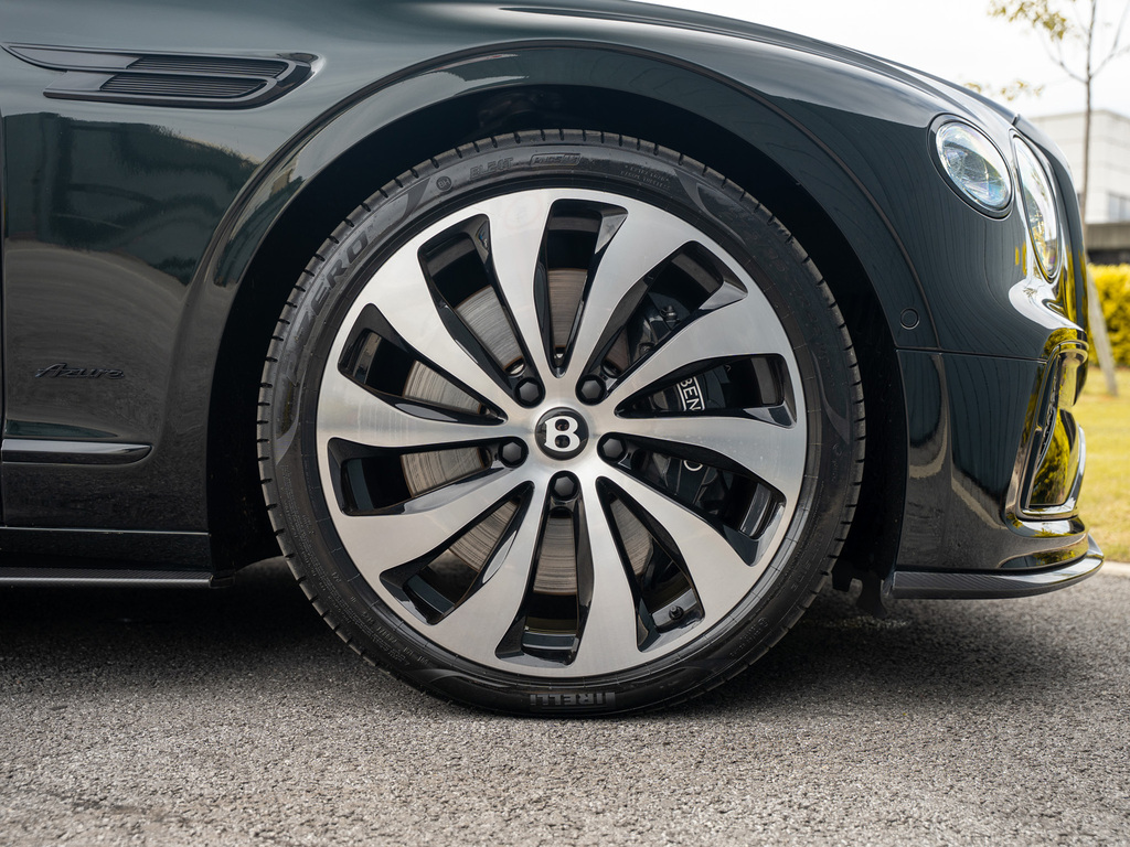 Bentley Flying Spur Mulliner Blue #6