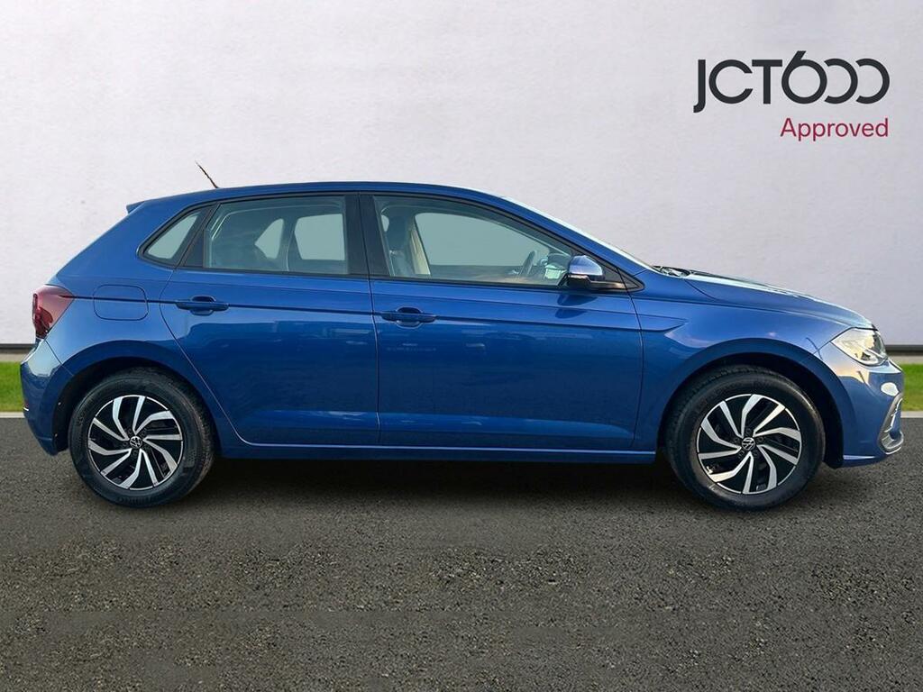 Volkswagen Polo 1.0 Tsi R-line Dsg Blue #4