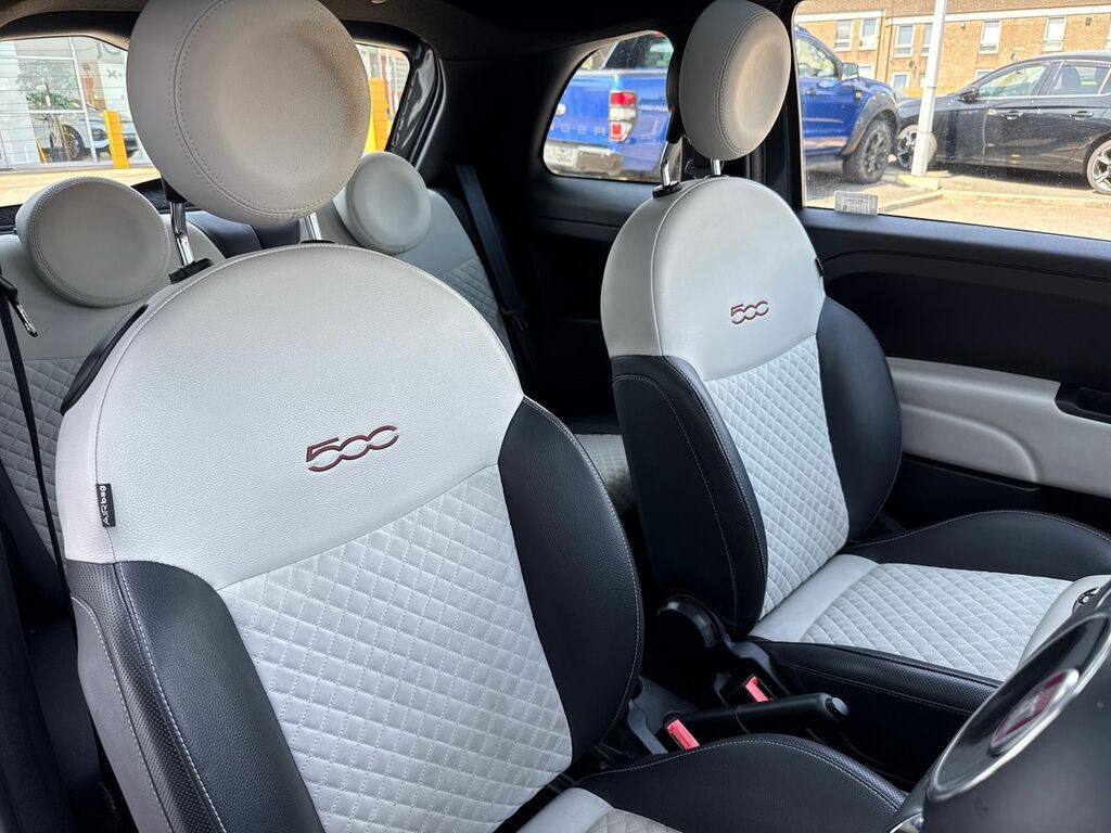 Fiat 500 Hatchback Red #47