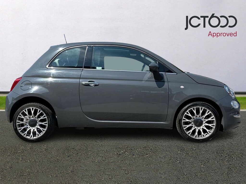 Fiat 500 Hatchback Red #4
