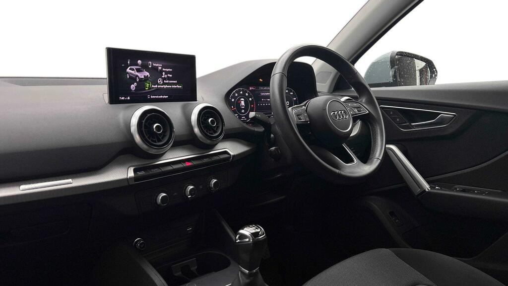 Audi Q2 Tfsi S Line White #2