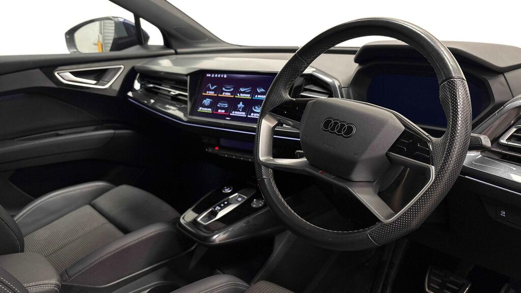Audi Q4 E Tron Estate White #6