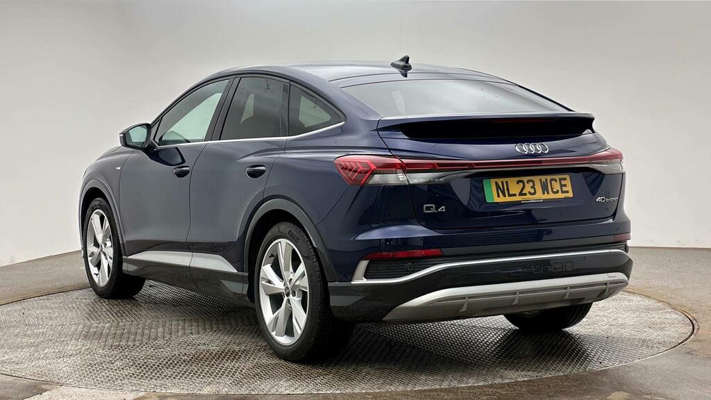 Audi Q4 E Tron Estate White #3