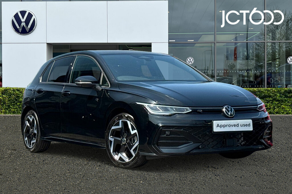 Volkswagen Golf R White #1