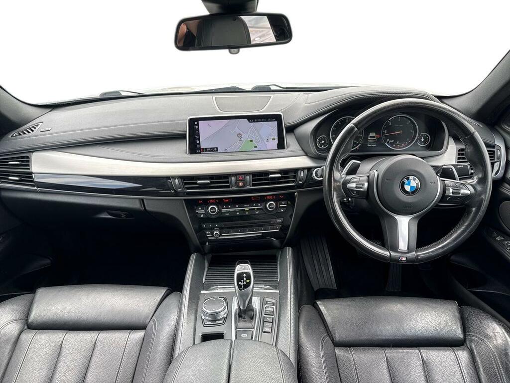 BMW X6 Xdrive M50d Black #9