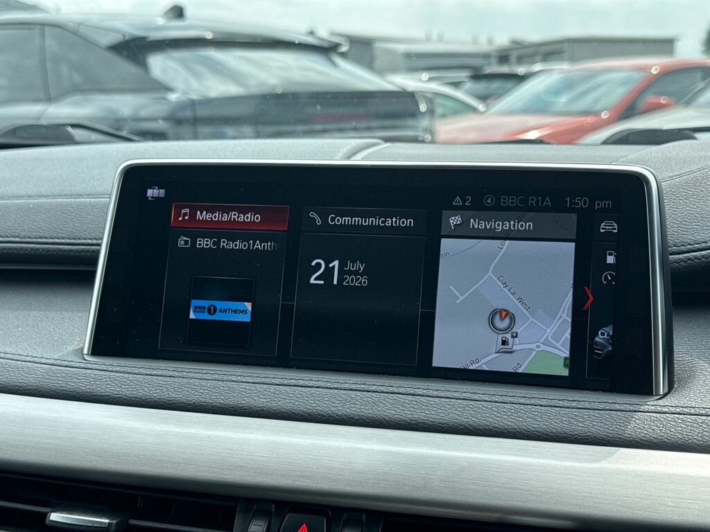BMW X6 Xdrive M50d Black #12