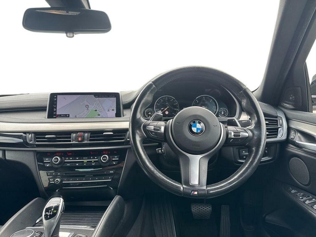 BMW X6 Xdrive M50d Black #10