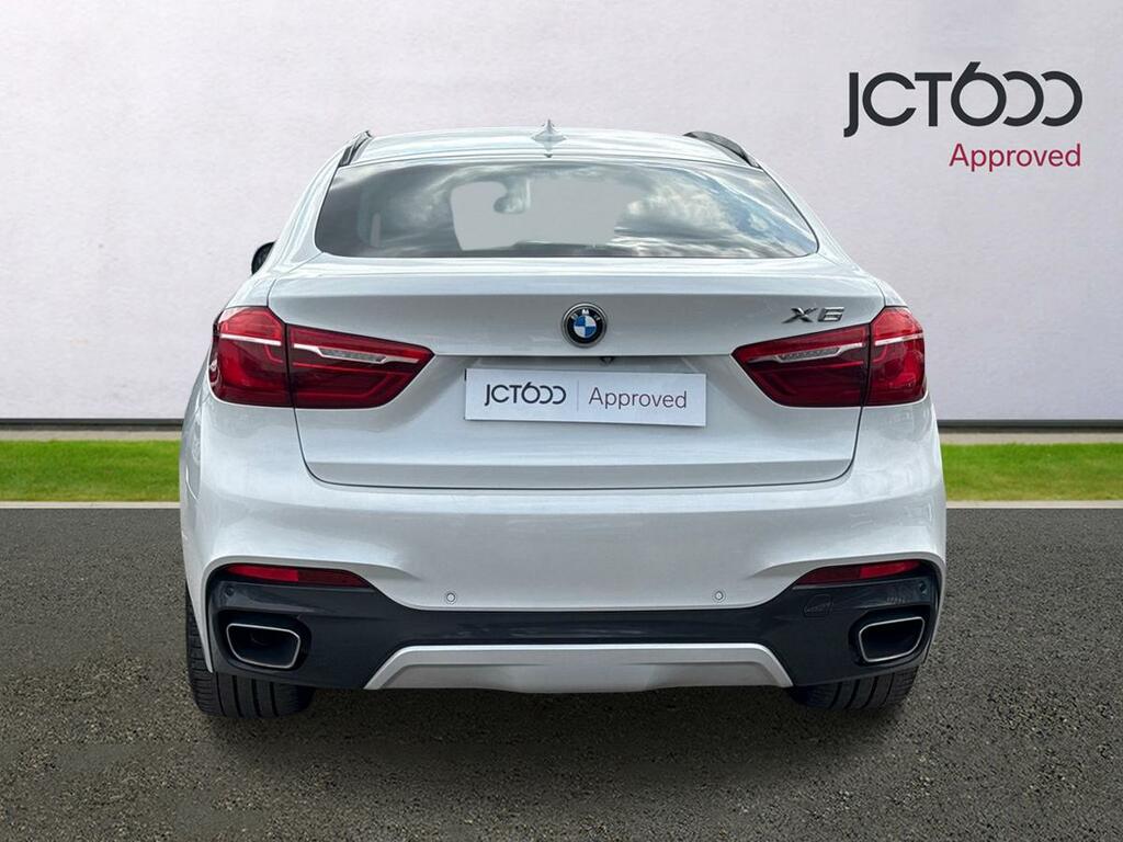 BMW X6 Xdrive M50d Black #6