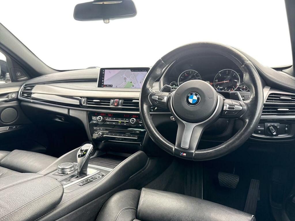 BMW X6 Xdrive M50d Black #5