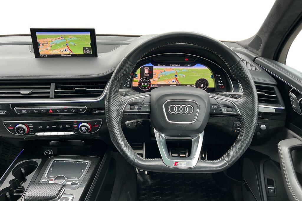 Audi Q7 Tdi Quattro S Line Black Edition White #11