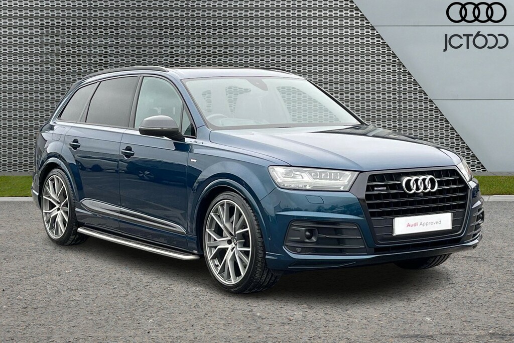 Audi Q7 Tdi Quattro S Line Black Edition White #1