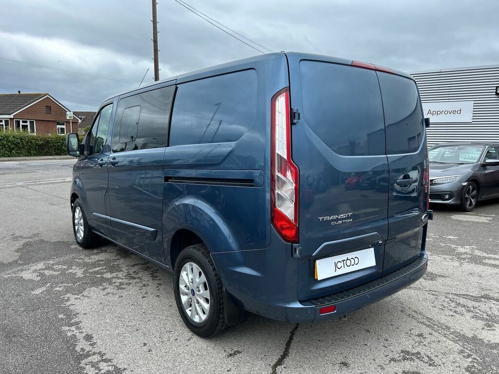 Ford Transit Custom 2.0 350 Leader Ecoblue Rwd 130 Bhp L4dropside Eur White #23