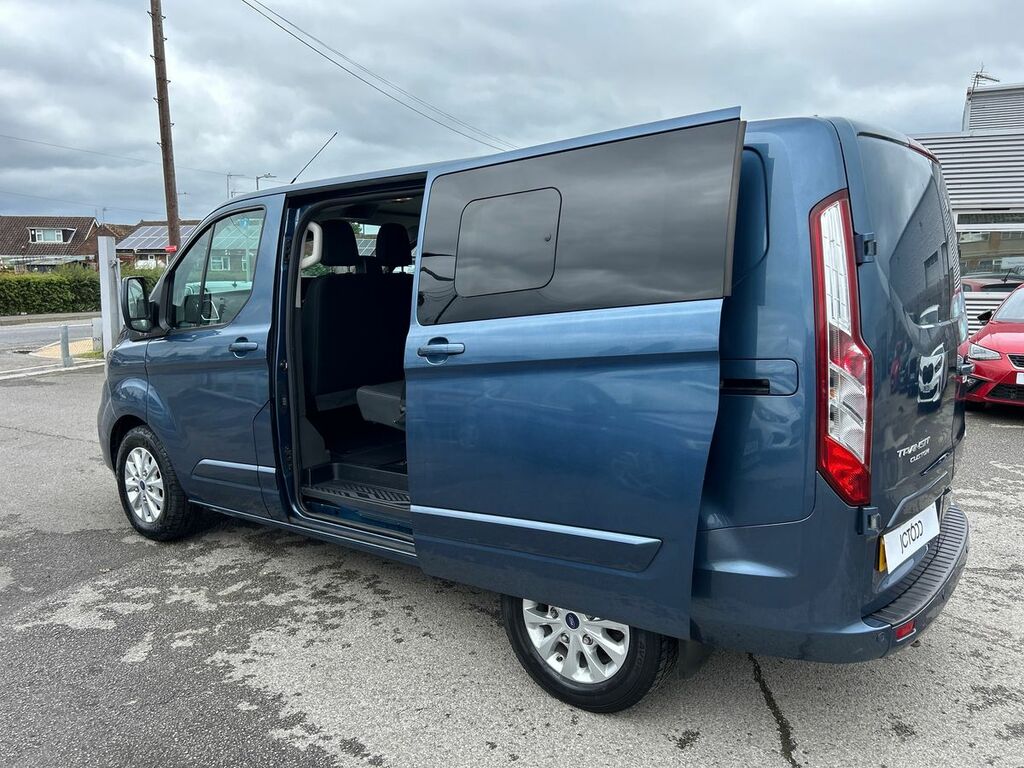 Ford Transit Custom 2.0 350 Leader Ecoblue Rwd 130 Bhp L4dropside Eur White #40