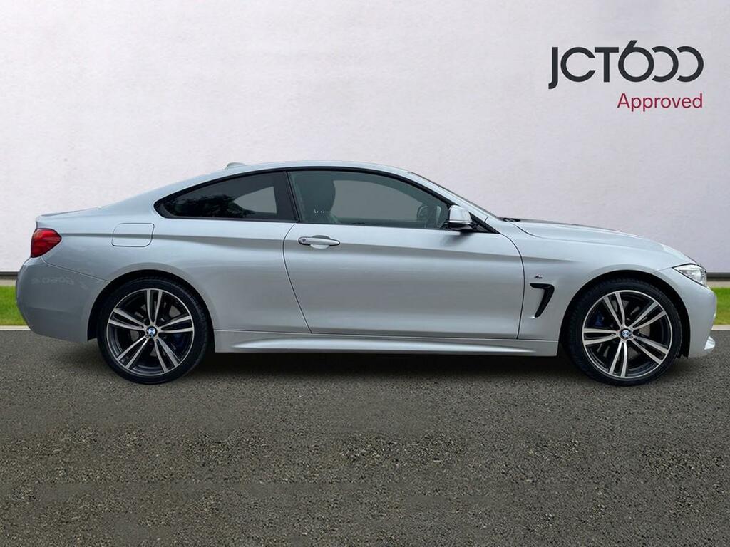 BMW 4 Series Gran Coupe 418D M Sport White #4