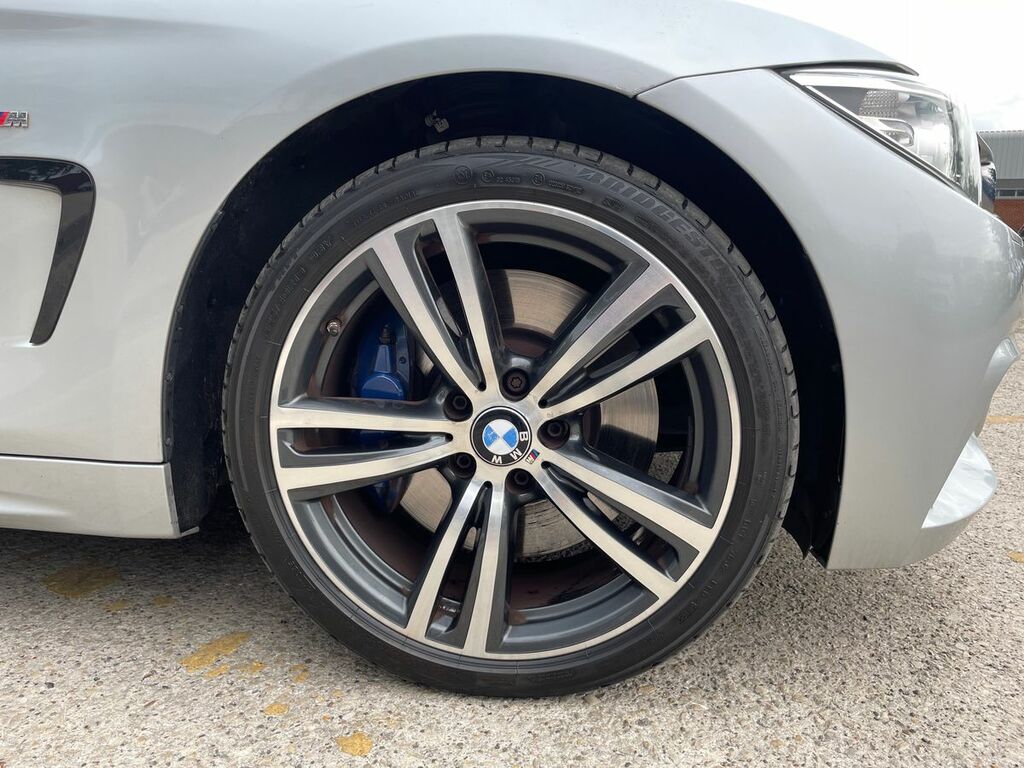 BMW 4 Series Gran Coupe 418D M Sport White #5