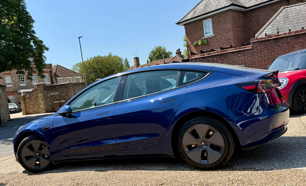 Tesla Model 3 Long Range Rwd MV73PUA Blue #6