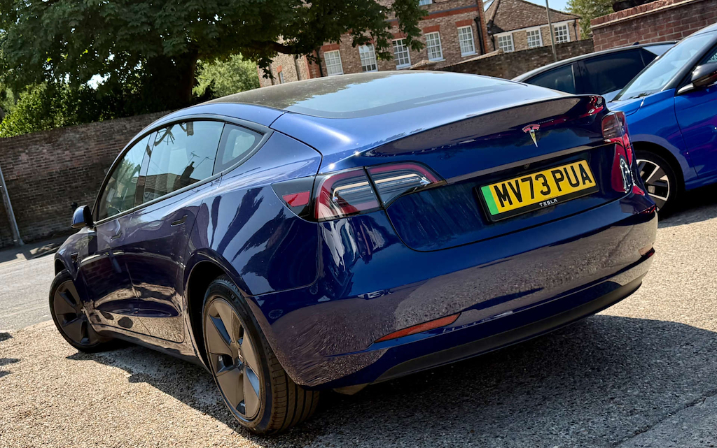 Tesla Model 3 Long Range Rwd MV73PUA Blue #5