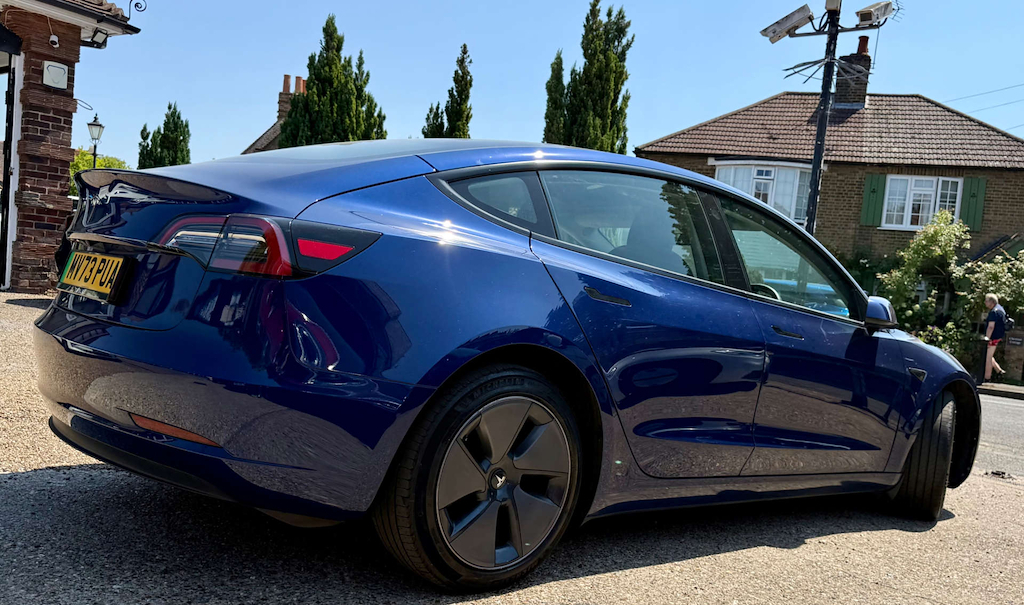 Tesla Model 3 Long Range Rwd MV73PUA Blue #2