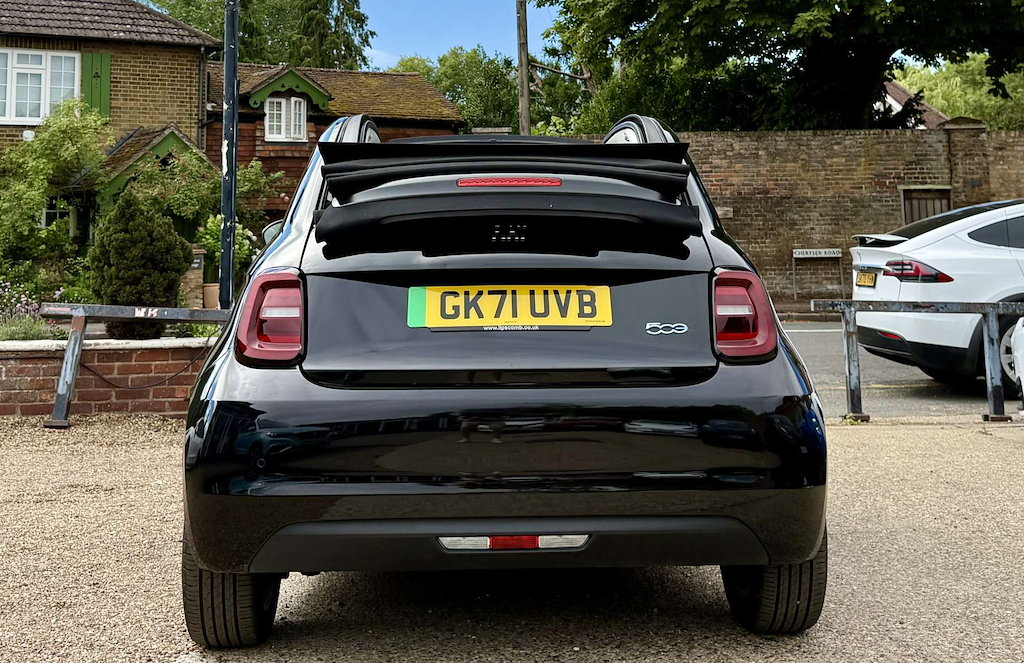 Fiat 500 Convertible GK71UVB Black #5