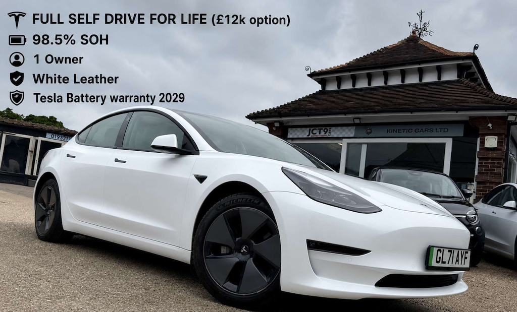 Tesla Model 3 Saloon White