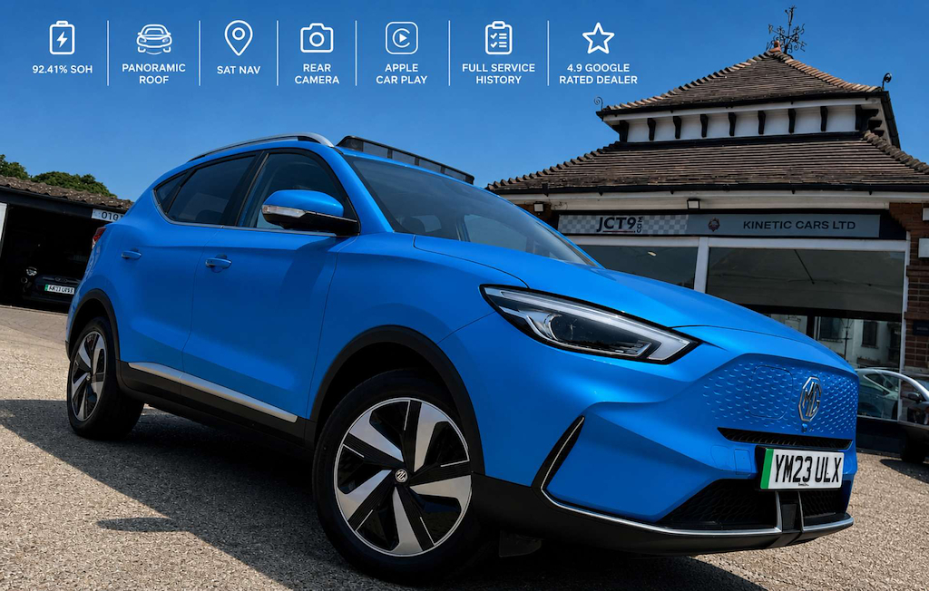 MG ZS Suv Blue