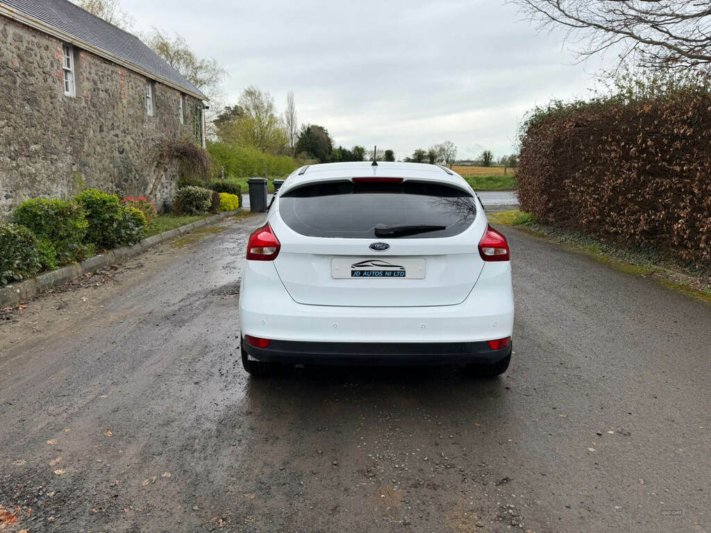 Ford Focus 1.6 Tdci 115 Titanium PF64JYS White #5
