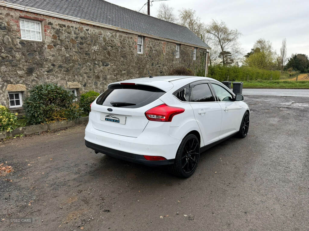 Ford Focus 1.6 Tdci 115 Titanium PF64JYS White #6