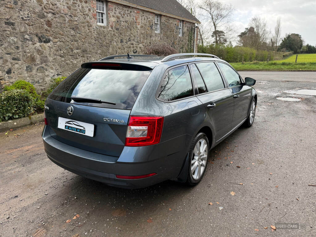 Skoda Octavia 2.0 Tdi Cr Se L Dsg 7 Speed BT68YMC Grey #4