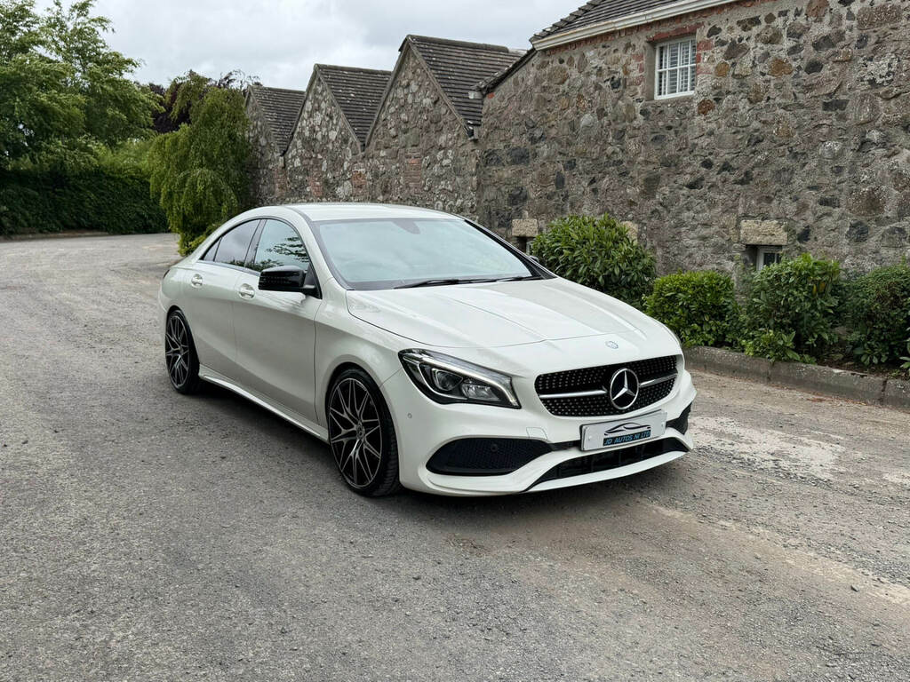 Mercedes-Benz CLA Class Cla 220D Amg Line Tip KP17DXT White