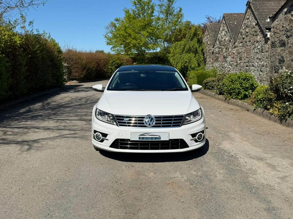Volkswagen CC 2.0 Tdi 184 Bluemotion Tech R-line Dsg White