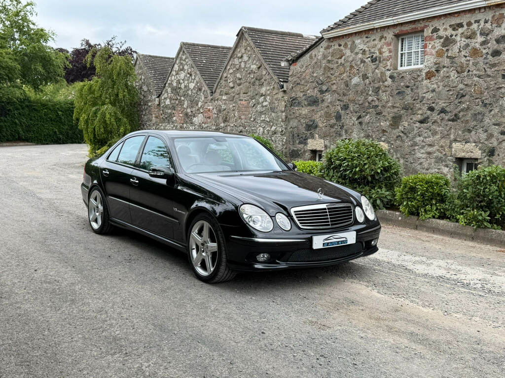 Mercedes-Benz E Class E55k Tip Black