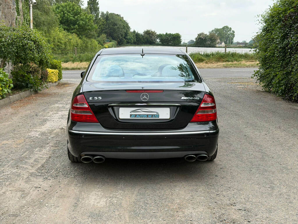 Mercedes-Benz E Class E55k Tip Black #5