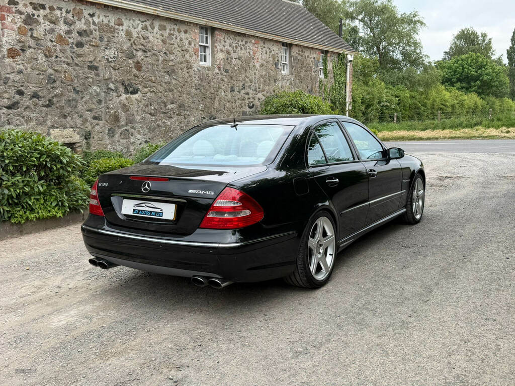 Mercedes-Benz E Class E55k Tip Black #6