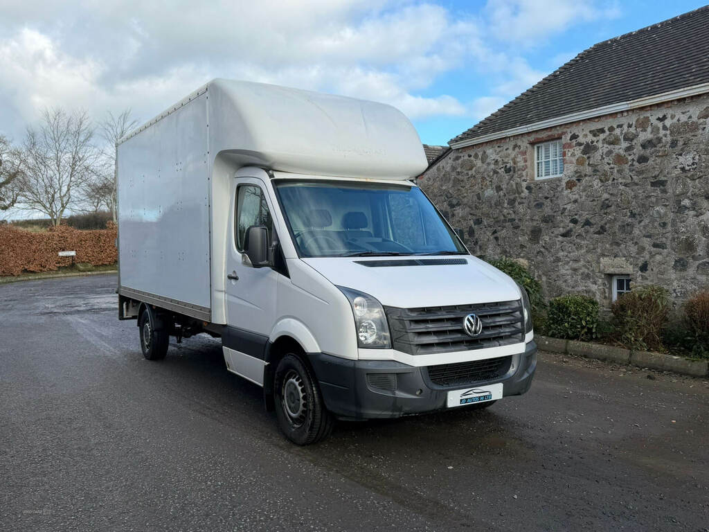 Volkswagen Crafter 2.0 Tdi 109Ps Chassis Cab White