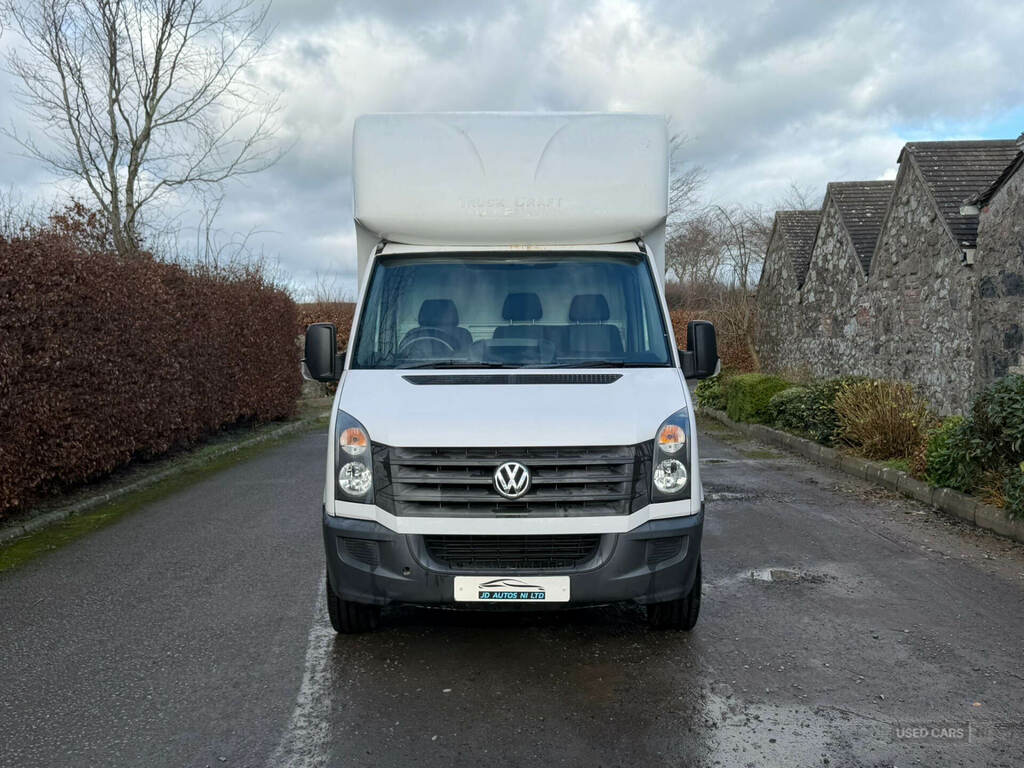 Volkswagen Crafter 2.0 Tdi 109Ps Chassis Cab White #2