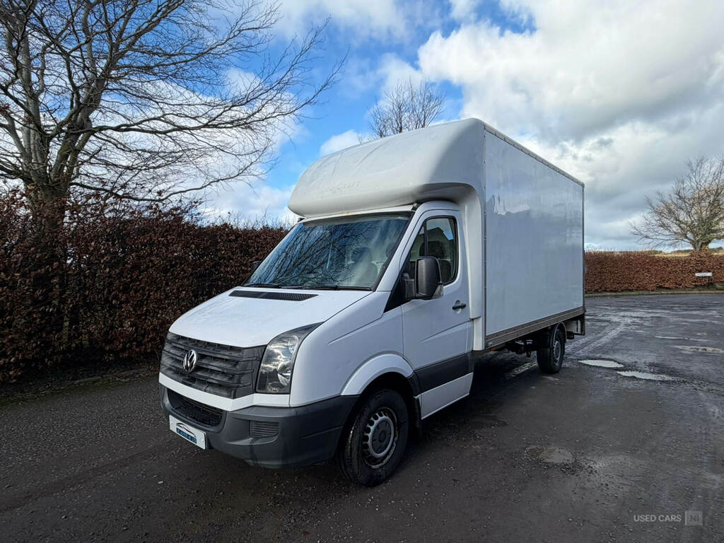 Volkswagen Crafter 2.0 Tdi 109Ps Chassis Cab White #3