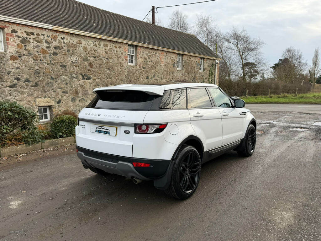 Land Rover Range Rover Evoque 2.2 Sd4 Pure Tech Pack RFZ6525 White #4