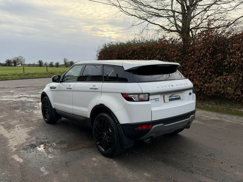Land Rover Range Rover Evoque 2.2 Sd4 Pure Tech Pack RFZ6525 White #6